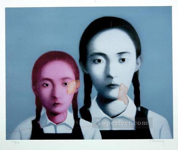 two sisters 2003 ZXG from China Oil Paintings